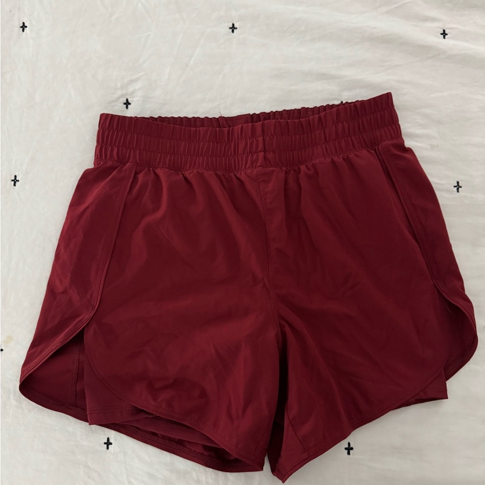 Women's Burgundy Alethic Shorts